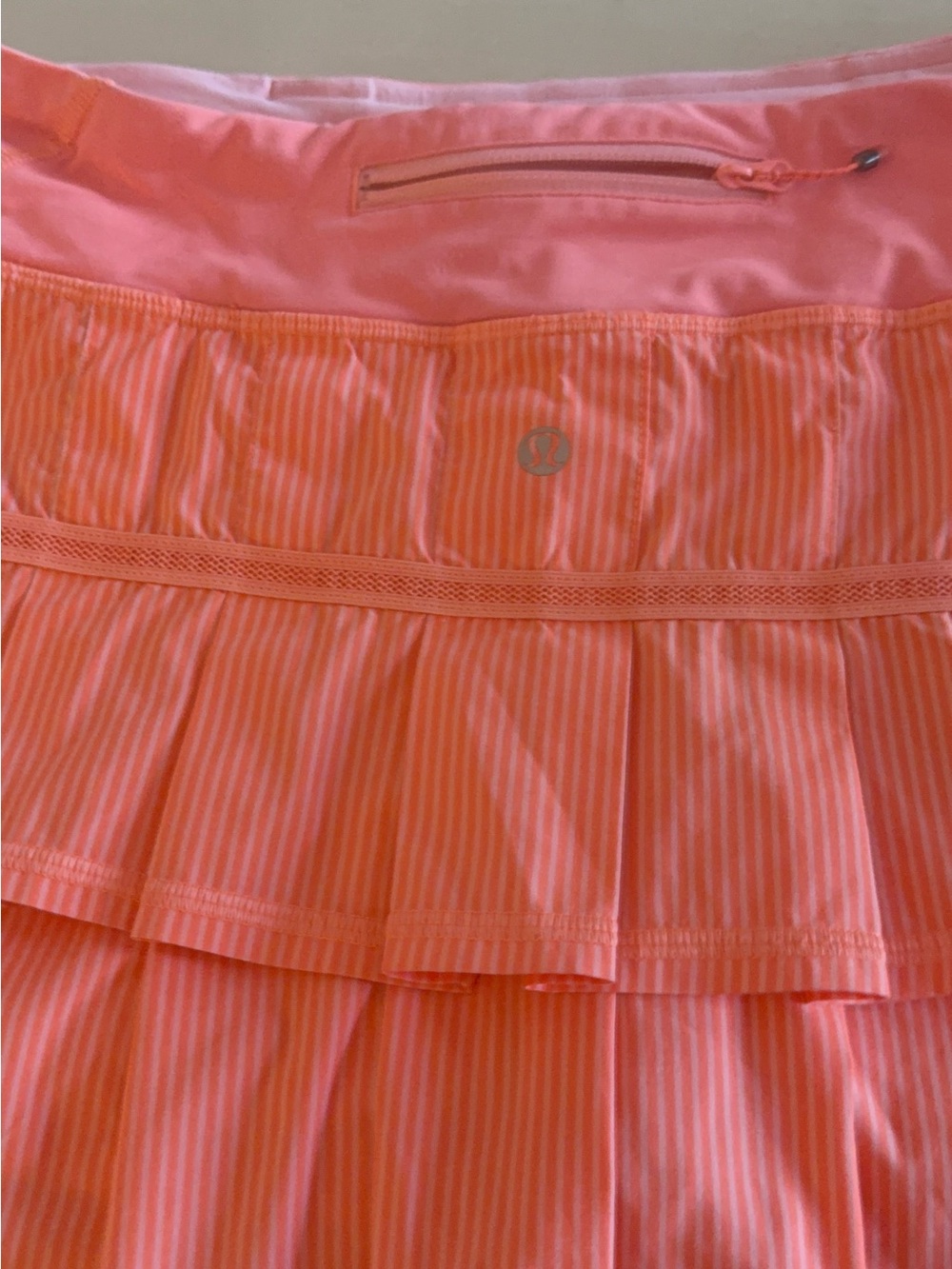 lululemon Coral Pink Athletic Skirt size 8